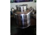 Fusto olio d'oliva da 30 litri in acciaio inox come da foto