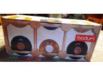 portabottiglie  in legno   ditta bodum  nuovo con scatola