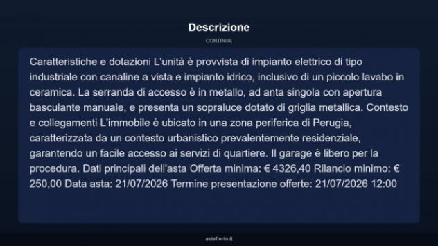 Immobile in asta di 16 m² in vendita a Perugia - Foto 10