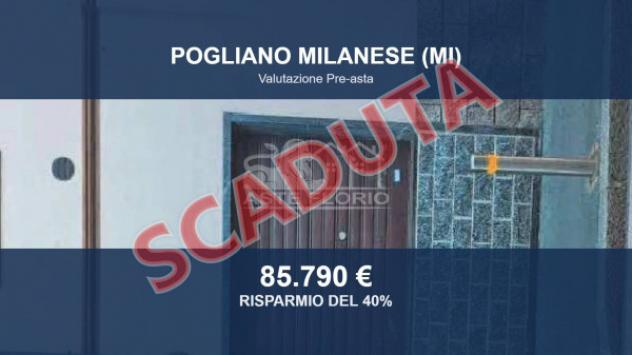 Immobile in asta di 86 m², box auto in vendita a Pogliano Milanese