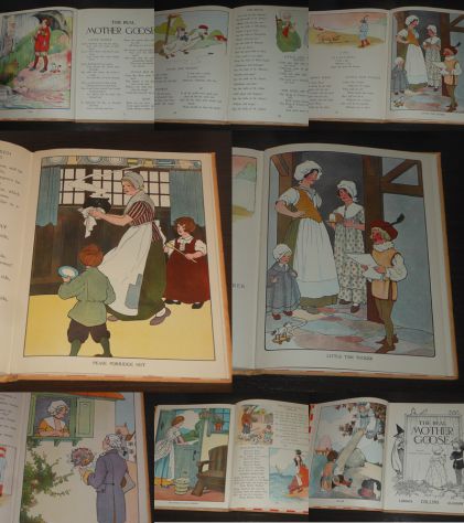 THE REAL MOTHER GOOSE, illustrated by BLANCHE FISHER WRIGHT, London 1961. - Foto 7