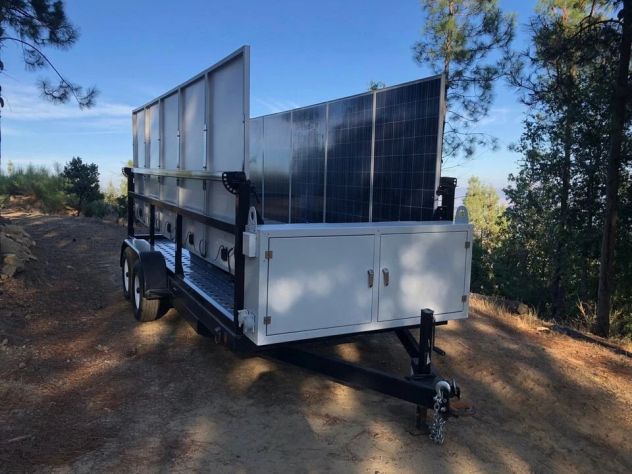 Armadio principale - Generatore solare mobile - Energia solare CC