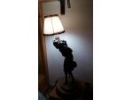 Lampada con bronzo a cera persa - Periodo art deco francese