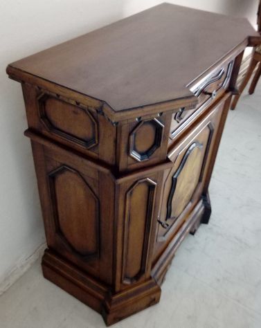 Consolle o porta TV o Altro in Radica di Noce - Foto 4