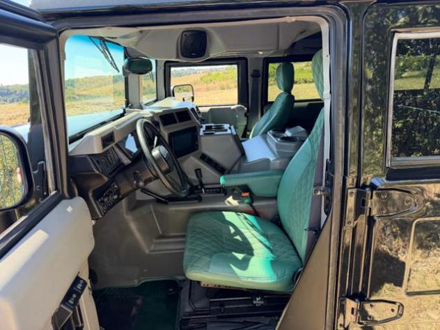 HUMMER H1 6.5 V8 Turbo Diesel Versione Civile-Pelle Verde rif. 24076441 - Foto 8