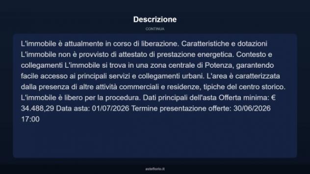 Immobile in asta di 144 m² in vendita a Potenza - Foto 8