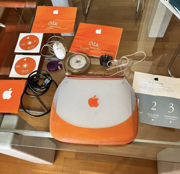 Apple iBook G3 Clamshell "Tangerine" – Perfetto - Foto 3