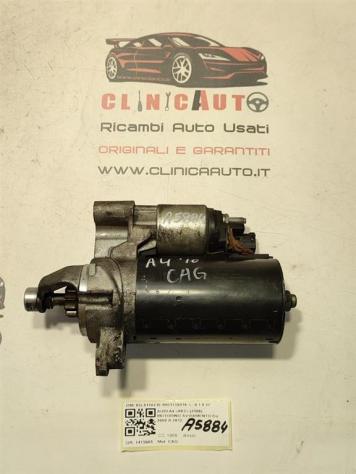 MOTORINO D' AVVIAMENTO AUDI A4 Avant (8K5) 03L911021E 0001139019 CAG diesel 1968 (0815)