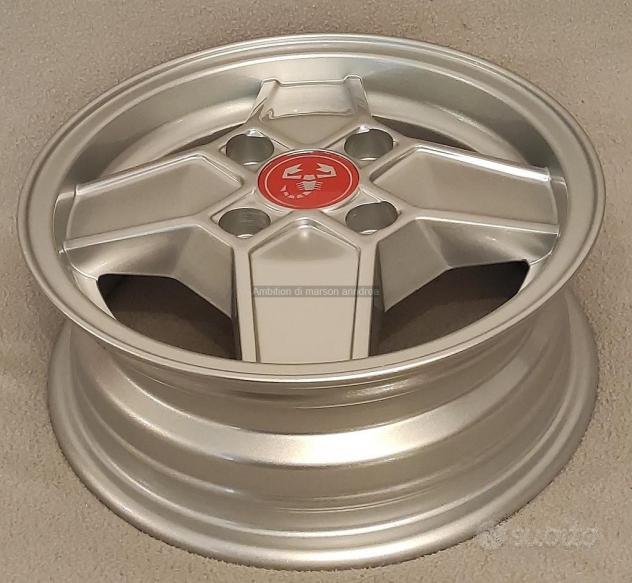 Cerchi Cromodora CD30 4,5x12 4x98 fiat 126 600 850 - Foto 6