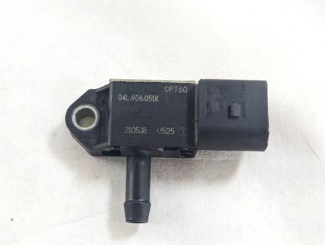 04L906051K SENSORE DI PRESSIONE GAS DI SCARICO AUDI A4 SW 2.0 D 110KW 6M 5P (2016) RICAMBIO USATO