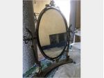 Specchio in ottone da tavolo stile francese