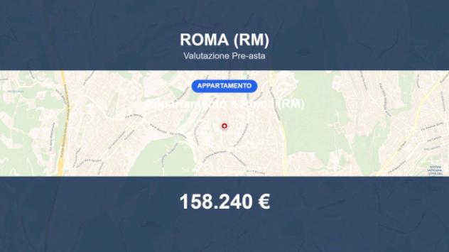 Immobile in asta di 54 m², box auto in vendita a Roma