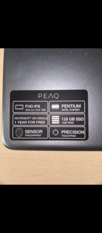 Notebook PEAQ 15,6 pollici - Foto 7