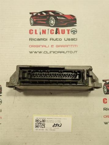 CENTRALINA MOTORE FIAT Punto Berlina 3P IAW16FEB 46480662 6160210200 176B2000 benzina 1108 (9399) - Foto 3