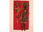 Coppia Pupi Siciliani Originali da Collezione