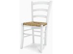 Sedie Legno Per Ristorante Colorate Seduta Paglia cod 3011/P/BC
