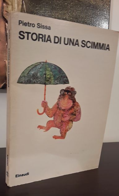 STORIA DI UNA SCIMMIA, Pietro Sissa, Giulio Einaudi editore 1972. - Foto 4