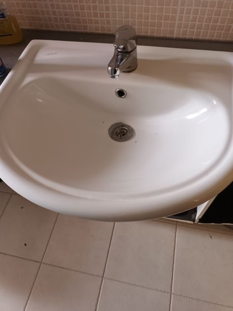 Lavabo semi incasso dolomiti
