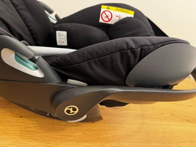 Ovetto Cybex Cloud Z2 i-Size - Deep Black - Foto 4