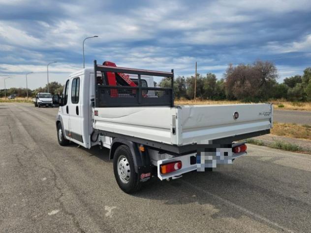 FIAT Ducato 35 2.3 MJT 130CV MAXI CASSONE FISSO E GRU FASSI rif. 24066383 - Foto 7