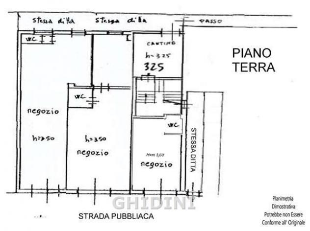 STABILE/PALAZZO di 20 vani e di 500 mq (GROSSETO - CENTRALE) rif. 2490.271M - Foto 2