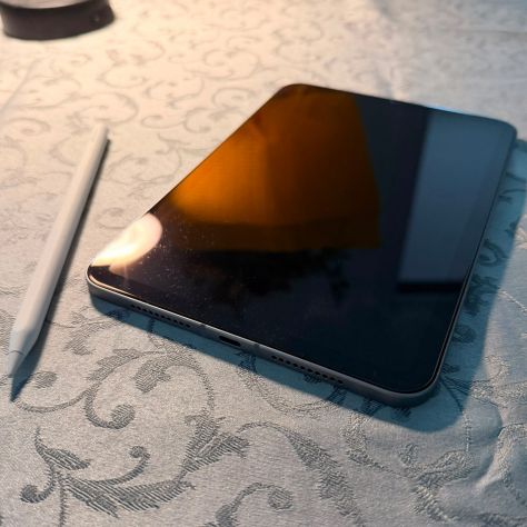 iPad mini 7 (2024) 128GB Wi-Fi + Cellular + Apple Pencil Pro | Grigio Siderale - Foto 5