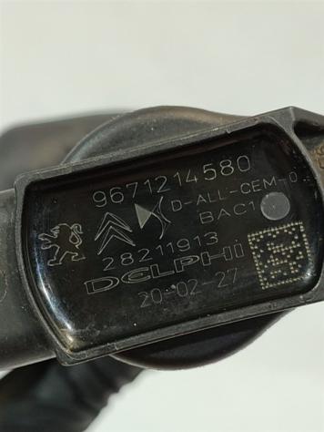 BOBINE ACCENSIONE CITROEN C3 Serie 9671214580 HM05 benzina 1199 (16) - Foto 3