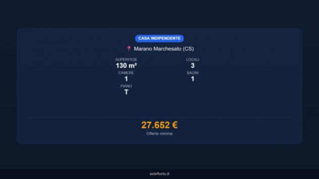 Immobile in asta di 130 m² in vendita a Marano Marchesato - Foto 14