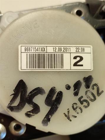 CINTURA DI SICUREZZA POSTERIORE SX CITROEN DS4 1° Serie 96871541XX DV6DTED (11) - Foto 3