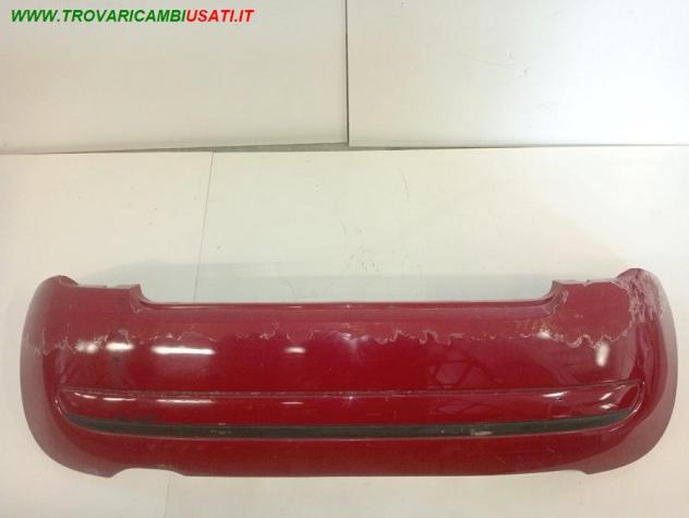 PARAURTI POST. ROSSO TRASPARENTE STACCATO, MOD. PLASTICA 999-U1311075 Carrozzeria  Lamierati esterni  Paraurti  Paraurti post. FIAT - 500 - 01-07-2007