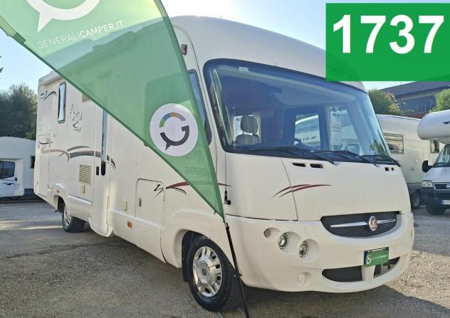 MOTORHOME RAPIDO DUCATO SEMDIINETTE GARAGE LETTO MATRIMONIALE BASCULANTE CLIMATIZZATORE FOTOVOLTAICO CAMPEGGIO CAMPER USATI GENERALI 1737