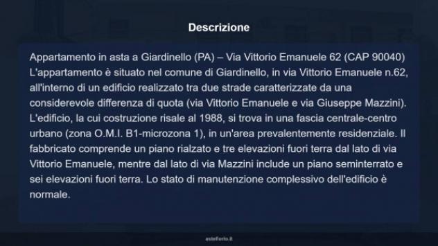 Immobile in asta di 168 m² con più di 5 locali in vendita a Giardinello - Foto 17