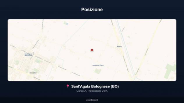 Immobile in asta di 86 m², box auto in vendita a Sant'Agata Bolognese - Foto 2