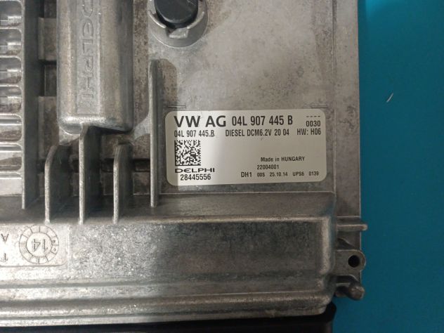 ECU DELPHI 28445556 DCM6.2 V VW AG 04L 907 445 B - Foto 6