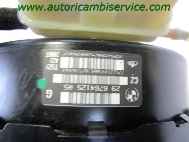 2929676412505 SERVOFRENO BMW SERIE 3 320 D E90 2.0 D 120KW 6M 5P (2005) RICAMBIO USATO CON POMPA COMANDO FRENI CILINDRO MAESTRO E VASCHETTA - Foto 3