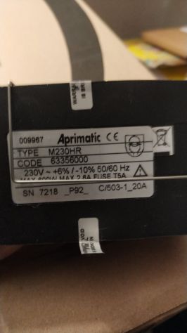 APRIMATIC Centralina per cancelli/tapparelle con telecomando