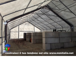 Stalle per Ovini modulari MM Italia 6 x 10  x 3 mt.con ventilazione naturale