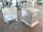 2 tavoli carrellati per ristorazione usati