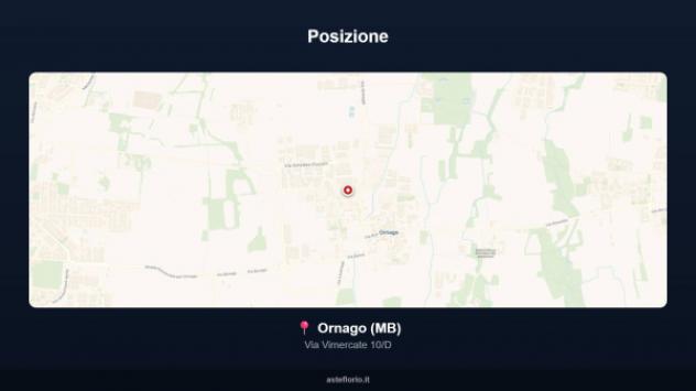 Immobile in asta di 70 m², box auto in vendita a Ornago - Foto 14