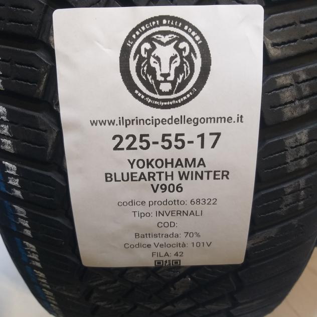 2 GOMME 225 55 17 YOKOHAMA A68322 - Foto 2