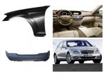Mercedes Classe S frontale parafango fanale 2007-12