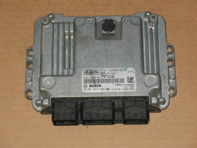 0281014989 ECU FORD FIESTA 1.6 0281014989 8V21-12A650-PH 8V2112A650PH 7FCG