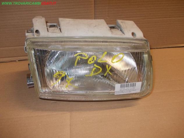 PROIETTORE D. CON MOTORINO VOLKSWAGEN POLO (6N)  Parti elettriche  Fanaleria  Proiettori  Proiettore ant. VOLKSWAGEN - POLO - 01-09-1994 - 01-09-2001