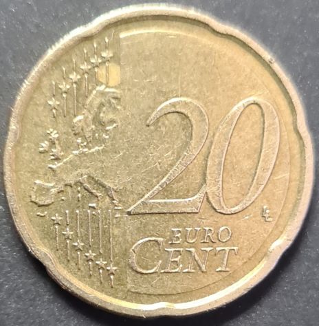Moneta 20 eurocent Lettonia 2014 - Foto 2