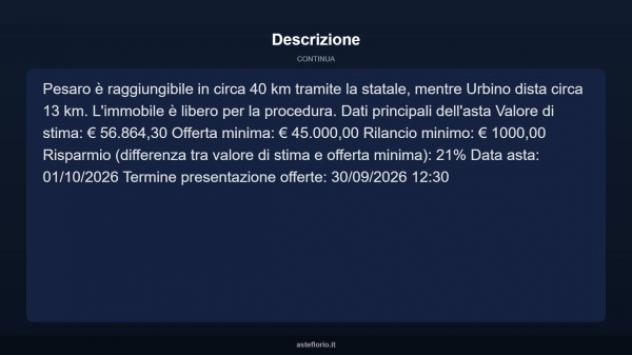 Immobile in asta di 87 m² in vendita a Montecalvo in Foglia - Foto 13