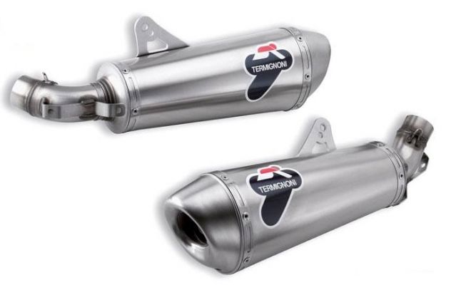 Terminale di scarico Arrow per Ducati Monster 821 1100 Racetech - Foto 8