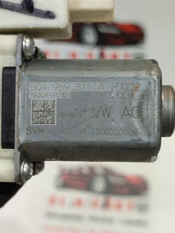 MOTORINO ALZAVETRO POSTERIORE SINISTRO VOLKSWAGEN Golf 6 Plus 5Q4959811A CHH (0812) - Foto 4