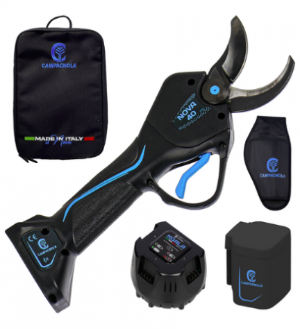 Campagnola NOVA 40 - Forbice elettrica a batteria - 21.6V 5Ah - Diametro di tagl