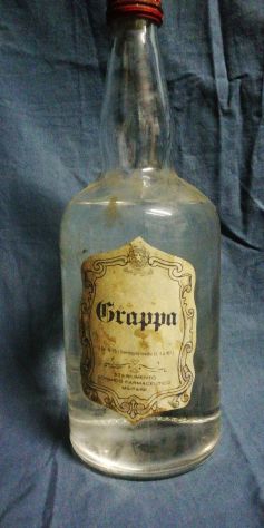 Bottiglia da un litro di grappa ISTITUTO CHIMICO FARMACEUTICO MILITARE - Foto 4