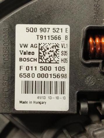 VENTOLA ABITACOLO AUDI A3 Serie (8V1) 5Q1819021B T1016776J CLH diesel 1598 (1218) - Foto 5